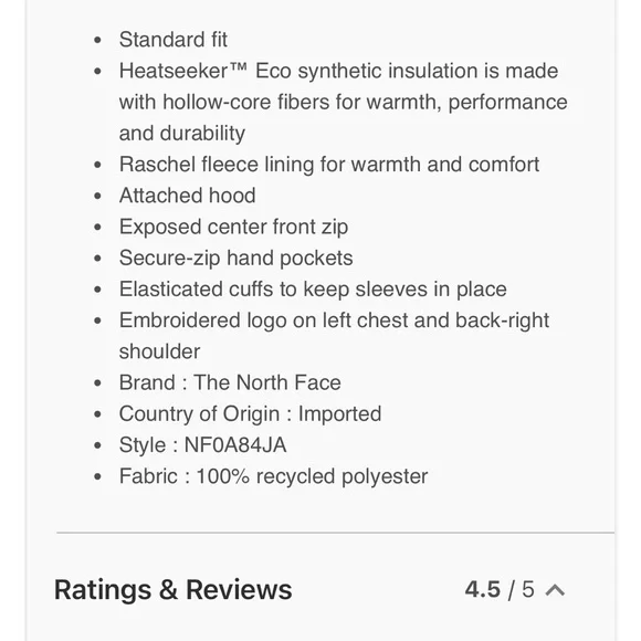 Women’s black north face jacket, size large, mint condition - Picture 4 of 4